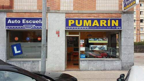 Autoescuela Pumarín en Gijón en el barrio de Pumarín