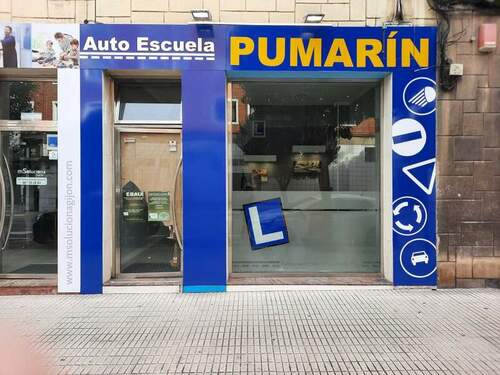 Autoescuela Pumarín en Gijón en el barrio de Pumarín