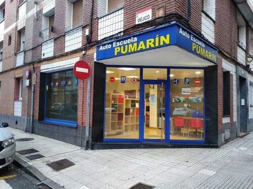 Autoescuela Pumarín en Gijón en el barrio de Pumarín