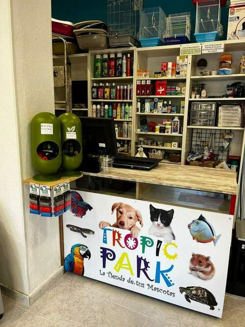 Tropic Park tienda de animales en Gijón en el barrio de Pumarín