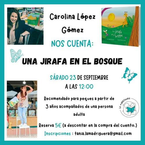 Sesión de cuento sábado 23-09-2023 a las 12:00 en Pumarín Gijón