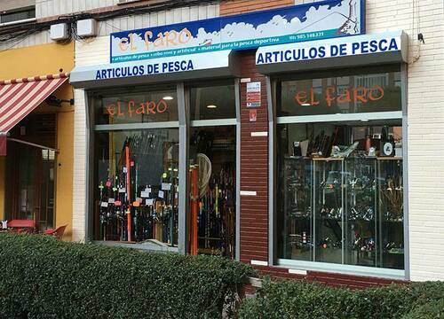 Artículos de pesca El Faro en Pumarín Gijón