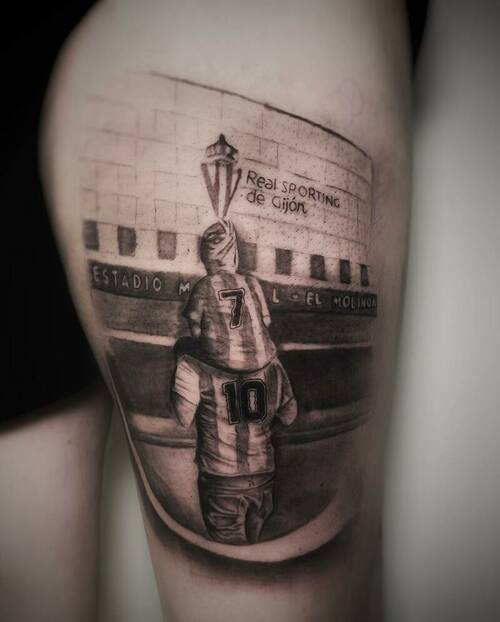 Camil Tattoo en Pumarín Gijón