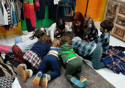 Escritora Inés Iglesias Martínez en Langreo