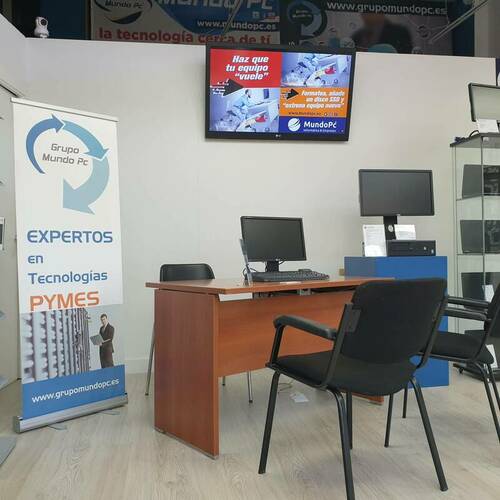 Tienda de informática Mundo Pc en Pumarín Gijón
