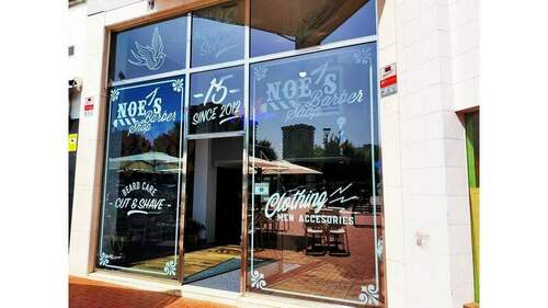 Noès Barber Shop en Pumarín en Gijón
