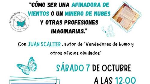 VEN A DESCUBRIR CÓMO SER UNA AFINADORA DE VIENTOS, UN MINERO DE NUBES Y OTROS OFICIOS OLVIDADOS EN LA MADRIGUERA